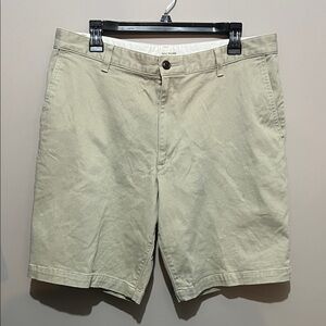 (2 for $25) Dockers Men's Light Tan Flat Front Shorts